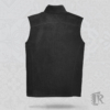 Mens fleece vest back