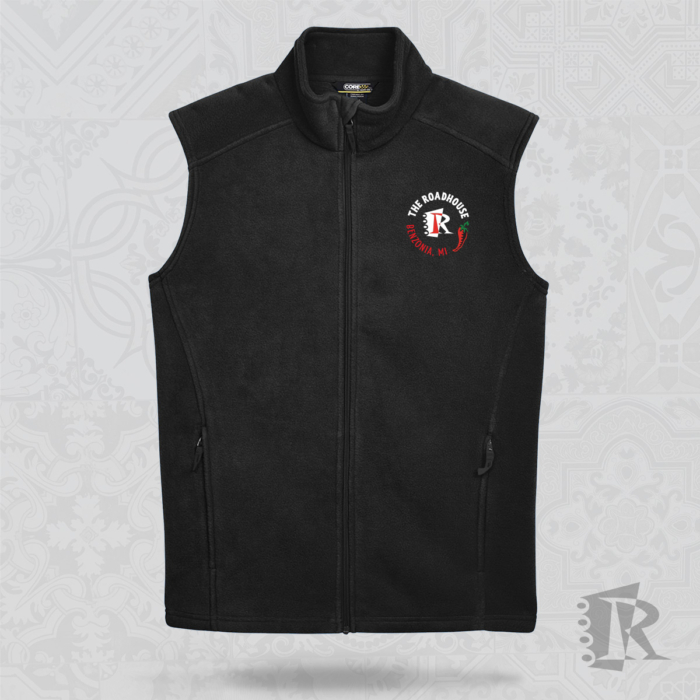 Mens Roadhouse fleece vest front